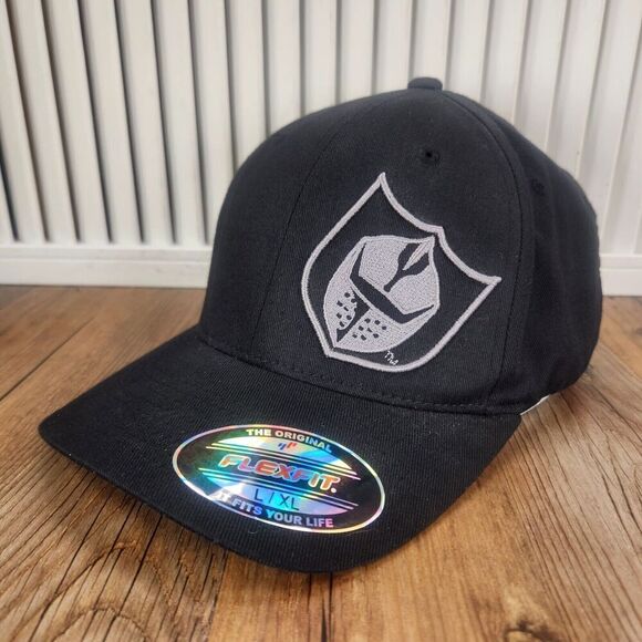 Flexfit Pro Armor Fitted L/XL Hat Cap Black Logo ATV Off Road Brand Stretch UTV - Picture 1 of 11